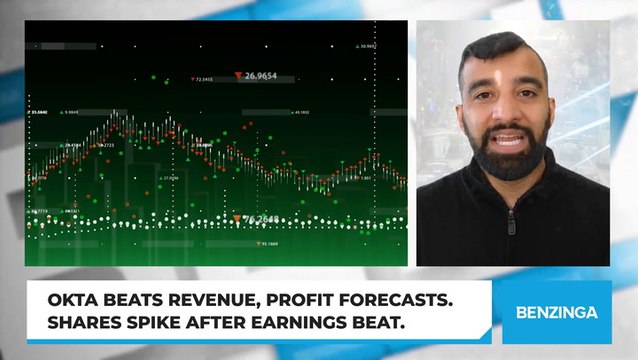 Okta Beats Revenue, Profit Forecasts. Shares Spike After Earnings Beat.