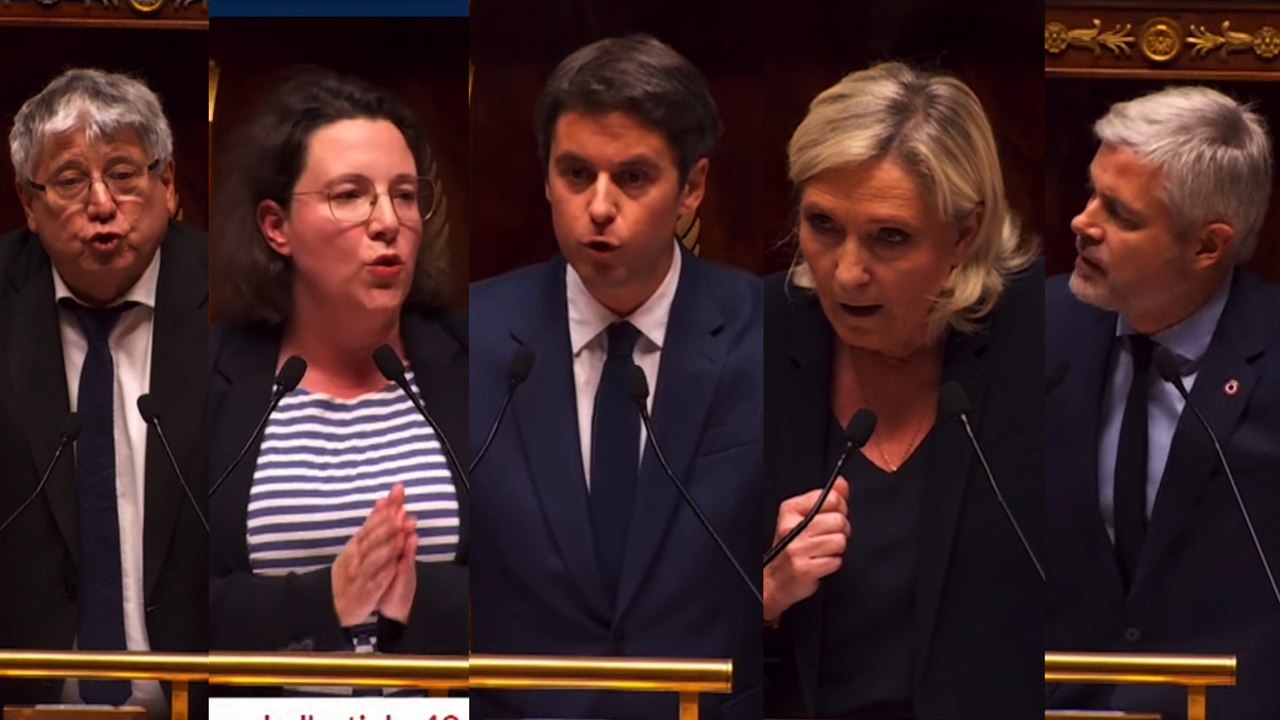 Retour sur la séance historique à l'Assemblée nationale qui a fait tomber le gouvernement Barnier