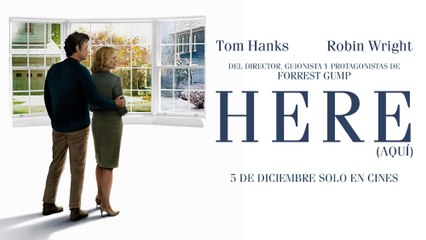HERE (AQUÍ) (2024) - Tráiler Español [HD][Castellano 2.0] 🎞️🇪🇸