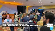 Directo a... Buenos Aires y el comienzo de la Conferencia Política de Acción Conservadora