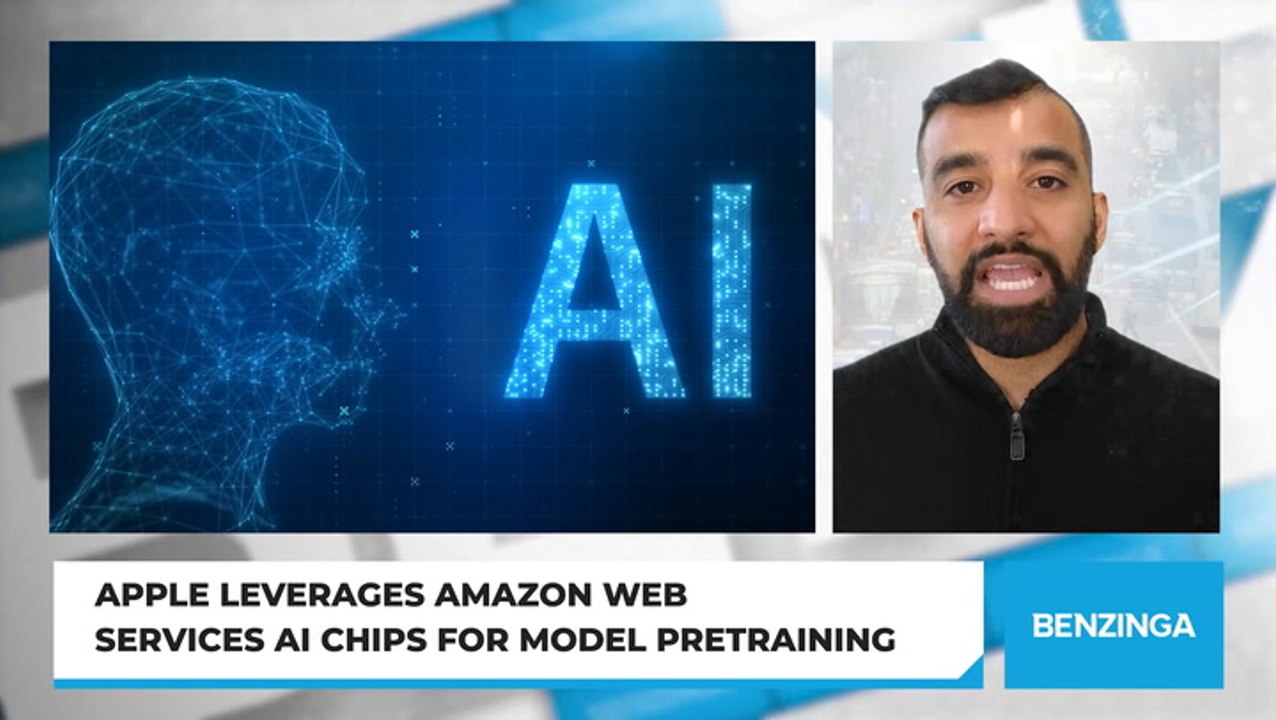 Apple Leverages Amazon Web Services AI Chips for Model Pretraining