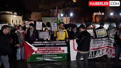 Tutuklanan Arkadaşları İçin Ayasofya Önünde Eylem Yaptılar: "9 Filistin Dostu Derhal Serbest Bırakılsın"