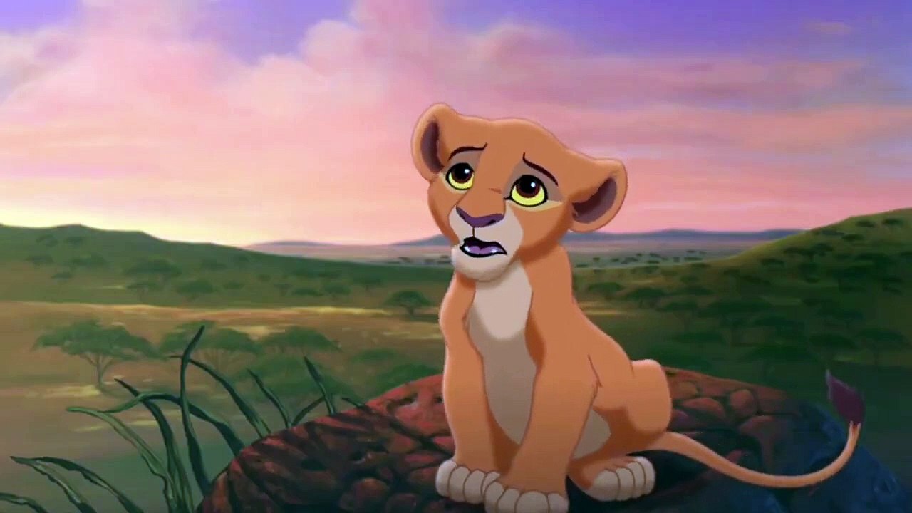 Ariel and Simba comforts Kiara and Melody (re-appealed and re-fixed)