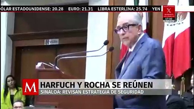Se reúnen Rubén Rocha y Omar García Harfuch; evalúan avances de seguridad en Sinaloa