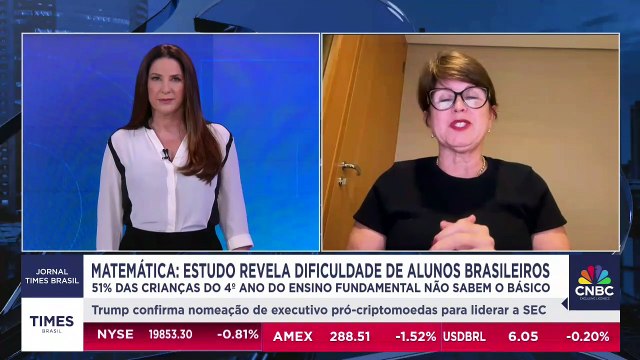 Estudos apontam que mais da metade das crianças do ensino fundamental não sabem o básico; diretora comenta