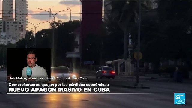 Informe desde La Habana: comerciantes cubanos lamentan las pérdidas generadas por el apagón