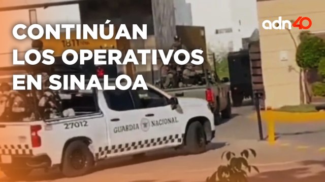 🚨 Continúan los operativos de la Estrategia de Seguridad Nacional en Sinaloa, ya hay detenidos