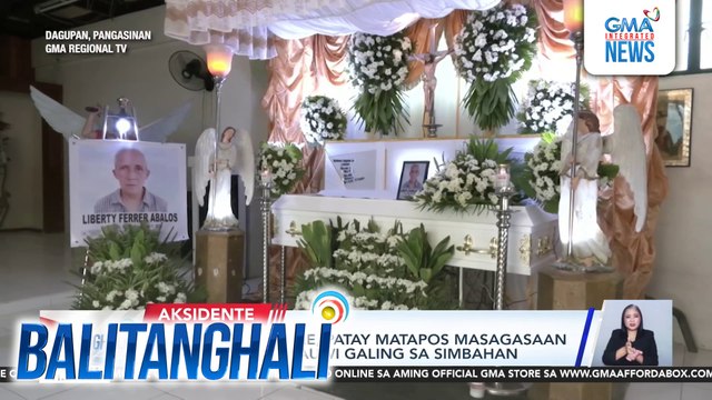 61-anyos na babae, patay matapos masagasaan ng bus habang pauwi galing sa simbahan | Balitanghali