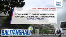 GSIS Christmas cash gift (starting Dec. 5, 2024) | Balitanghali