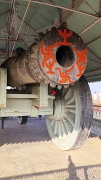 The Jaiwan Cannon is an 18th-century large cannon preserved at the Jaigarh Fort in Rajasthan, India.