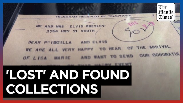 Rare items from Elvis Presley and Marilyn Monroe hit auction block