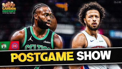 LIVE: Celtics vs Pistons Postgame Show | Garden Report