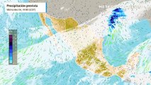 Fin de semana con frío, lluvias y calor en México