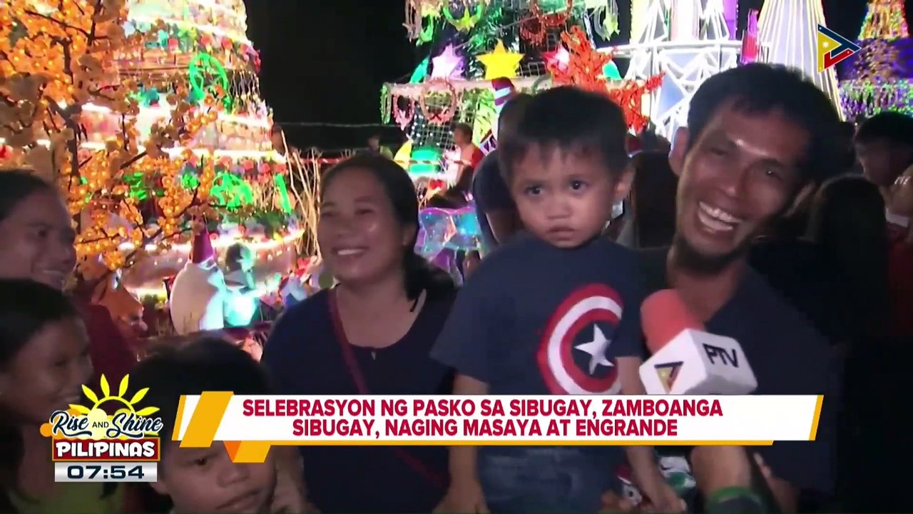 Pagdiriwang ng 'Pasko sa Sibugay 2024' sa Zamboanga Sibugay, naging masaya at engrande
