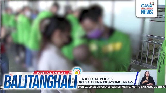 190 Chinese na nahuli sa illegal POGOs, nakatakdang ipa-deport sa China ngayong araw | Balitanghali