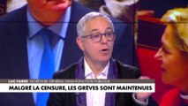 Luc Farré : «C'est un message que nous envoyons aux parlementaires et au futur Premier ministre»