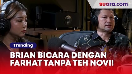 Brian Praneda Komunikasi dengan Farhat Abbas Tanpa Teh Novi, Warganet Musuh dalam Selimut