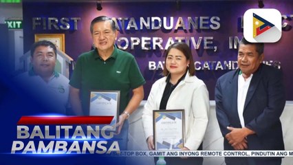 NEA, nagbigay ng P46-M financial assistance para sa nagpapatuloy na power restoration sa Catanduanes