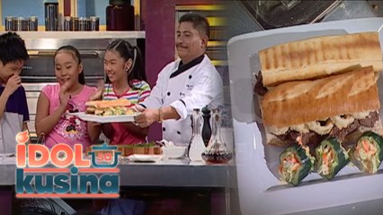 Gawing CLASSY ang mga sandwich with Bistek Panini! | Idol Sa Kusina