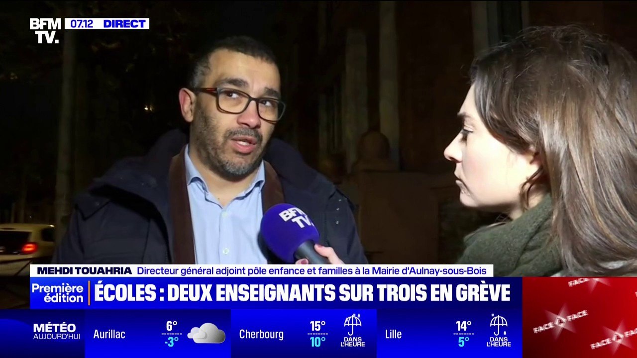 Grève des enseignants: une mobilisation très suivie à Aulnay-sous-Bois en Seine-Saint-Denis
