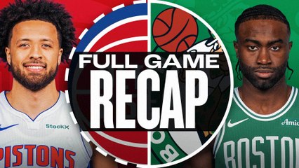 Game Recap: Celtics 130, Pistons 120