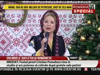 Mioara Velicu - Cu brad si cu flori de-argintu (Romania TV - 24.12.2017)