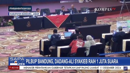Hasil Penghitungan Suara Pilbup Bandung, Dadang Supriyatna-Ali Syakieb Raih 1 Juta Suara