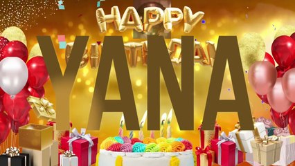 Yana - Happy Birthday Yana
