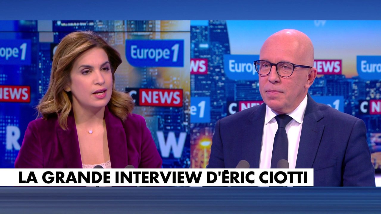 Éric Ciotti : «Nous n'avons pas voulu nous opposer à une personne, mais faire chuter un texte»