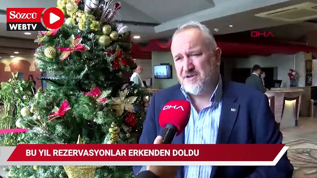 Antalya'daki otellerde yılbaşı rezervasyonları yüzde 90'ı aştı
