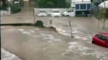 Flooding on the island of Lemnos, Greece. November 30, 2024.