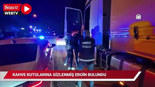 Kahve kutularına gizlenmiş 825 kilogram eroinle ilgili 1 kişi tutuklandı