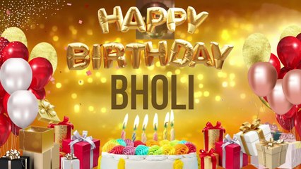 Bholi - Happy Birthday Bholi