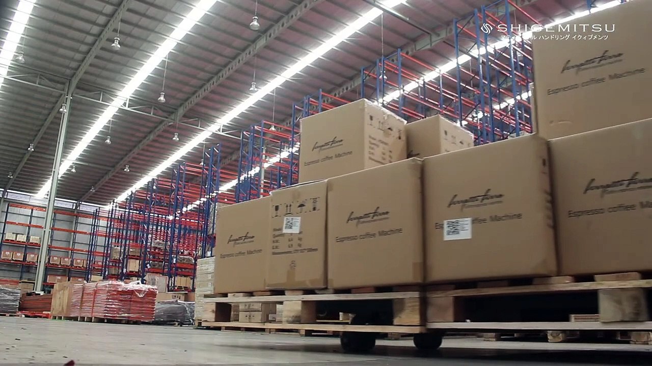 REVIEW SHIGEMITSU ELECTRIC PALLET TRUCK DENGAN KAPASITAS 2.5 TON MAMPU ANGKAT 2 PALLET SEKALIGUS..!!