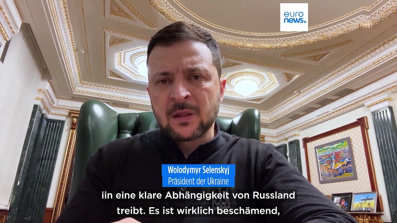 Nach Abkehr von der EU: Selenskyj kündigt Sanktionen gegen Georgiens Regierung an