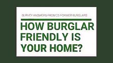 Ronnie Tarabay - How Burglar Friendly is Your Home?