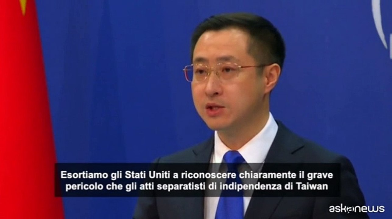 Taiwan, la Cina invita gli Usa a smettere di inviare segnali sbagliati