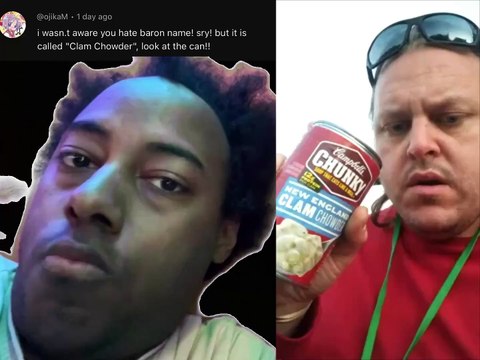 Baron Tremayne Caple A.K.A. Foxy Kitsune Fox: Lucas Colby Werner’s Cum Chowder Vs Campbell’s Clam Chowder