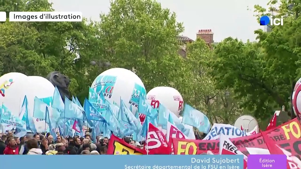 Grève de la fonction publique en Isère: "7 ans qu'on subit des choix politiques qui vont dans le mauvais sens"