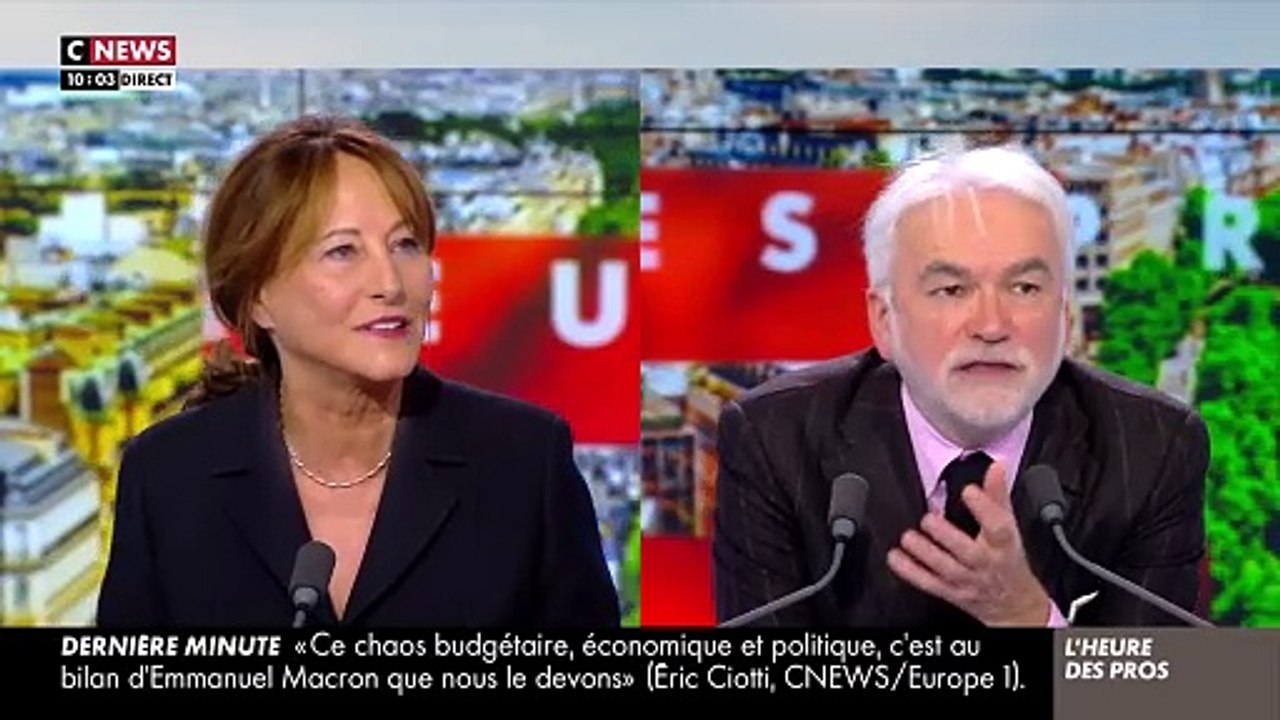 L'Heure des Pros : Clash entre Pascal Praud et Ségolène Royal sur CNews