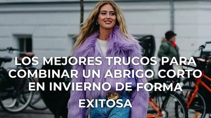 Los mejores trucos para combinar un abrigo corto en invierno de forma exitosa