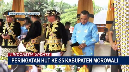 Tarian Tradisional hingga Pesta Rakyat Meriahkan HUT ke-25 Kabupaten Morowali