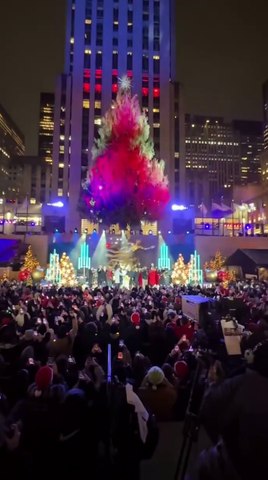Lampu Pohon Natal Untuk Tahun 2024 Di Rockefeller Center Telah Resmi Dinyalakan
