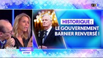 Historique : le gouvernement Barnier renversé