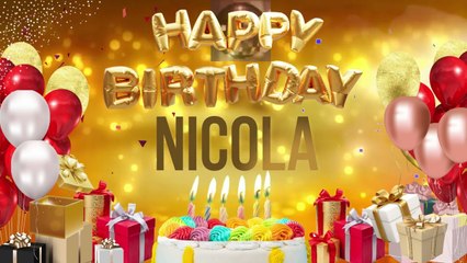 Nicola - Happy Birthday Nicola