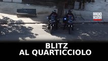 Blitz di carabinieri e polizia al Quarticciolo
