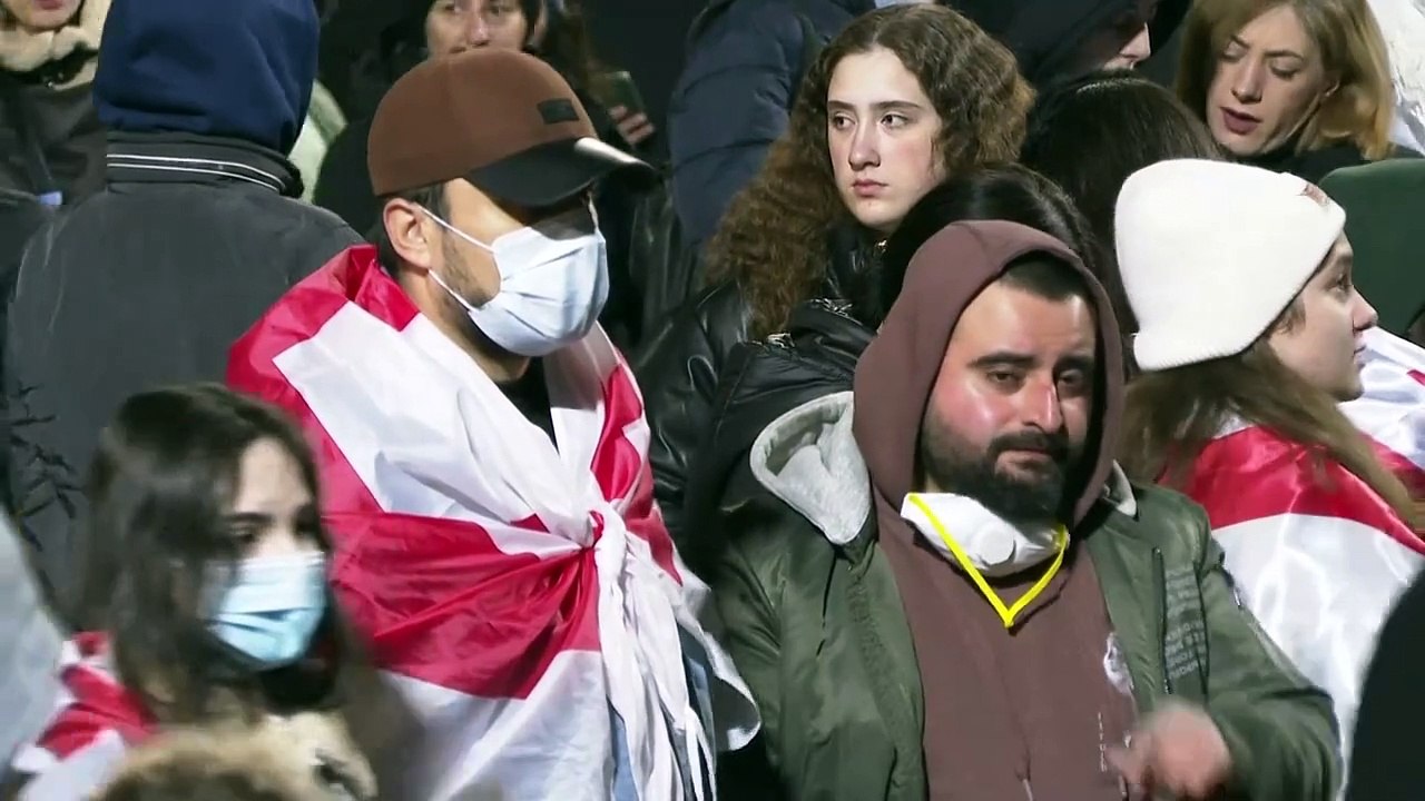 احتجاجات مؤيدة للاتحاد الأوروبي لليلة السابعة في جورجيا