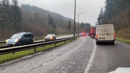 Les agriculteurs ont bloqué la frontière du côté de Bouillon