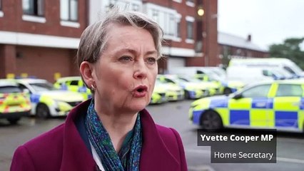 Home secretary announces more neighbourhood policing