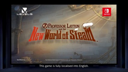 Professor Layton and the New World of Steam Official Trailer